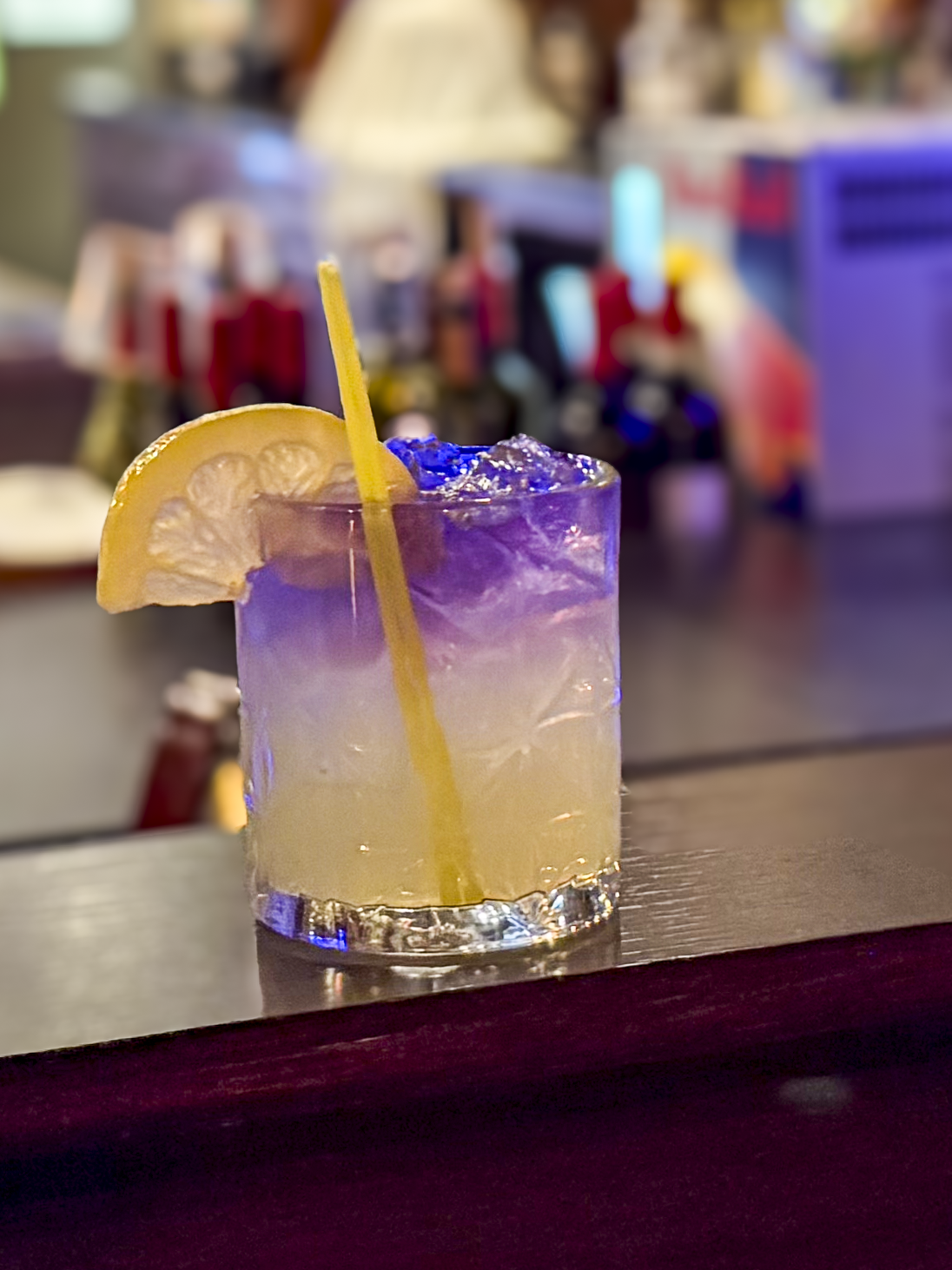 July Feature Cocktail at the 44 Lounge - The Empress Lemonade